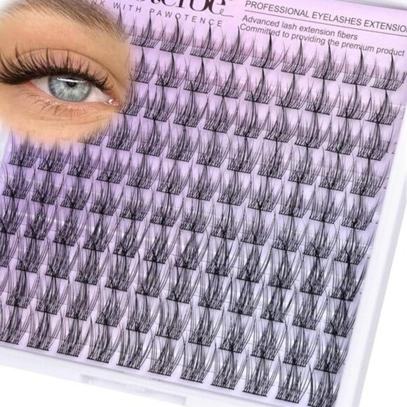 Natural Lash Clusters Wispy Eyelash Clusters 120pcs Fairy Lashes - Picture 1 of 5